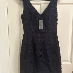 NWT BCBGMaxAzria Deep Blue Mini Dress